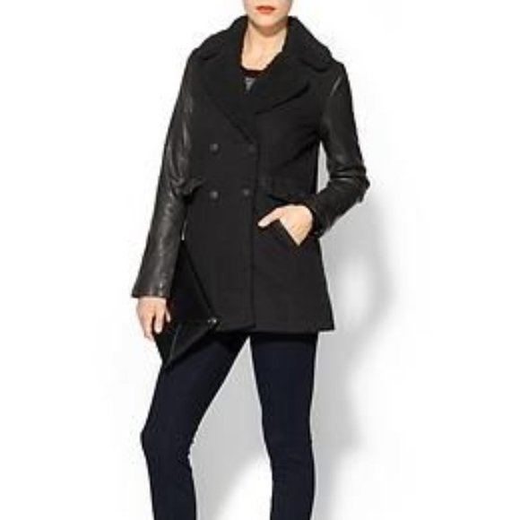 Current/Elliot The Longline Pea Coat - Picture 1 of 9